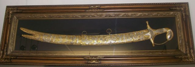 Sword of Hazrat Ali (karam Allahu wajhu) known as Zulfiq