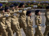 23rd March Pakistan Day 2015 army Froce Nursing Trade female Parade