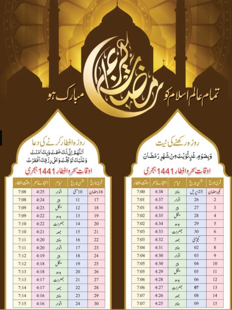 Ramadan-ul-Mubarak HD Free Wallpaper 2020