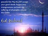 Eid Mubarak wishes in English