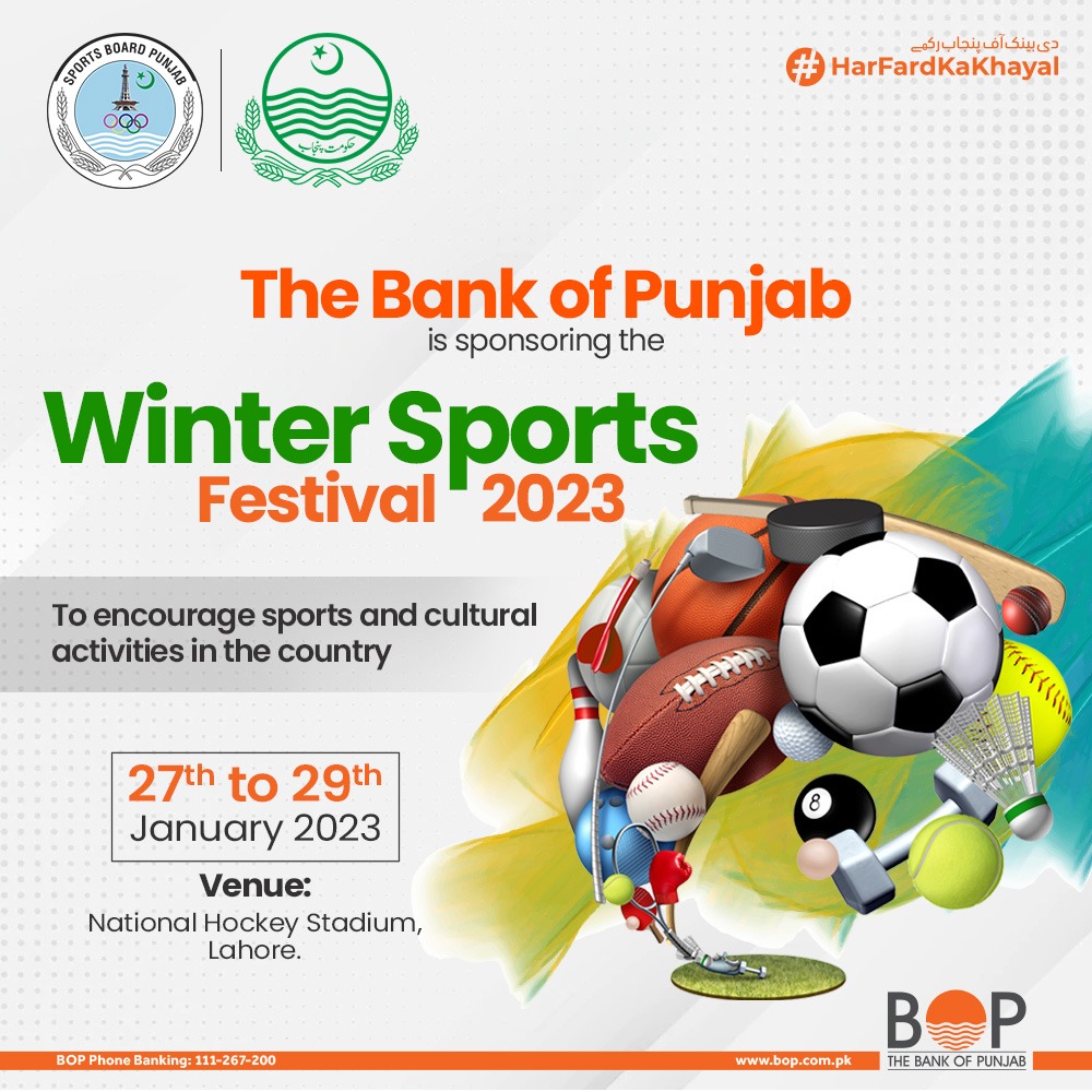 Bank of Punjab (BOP) Winter Sports Festival 2023