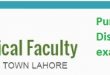 Punjab Medical Faculty dispenser and dental technician examinations