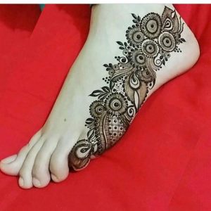 Mehndi Design for Foot