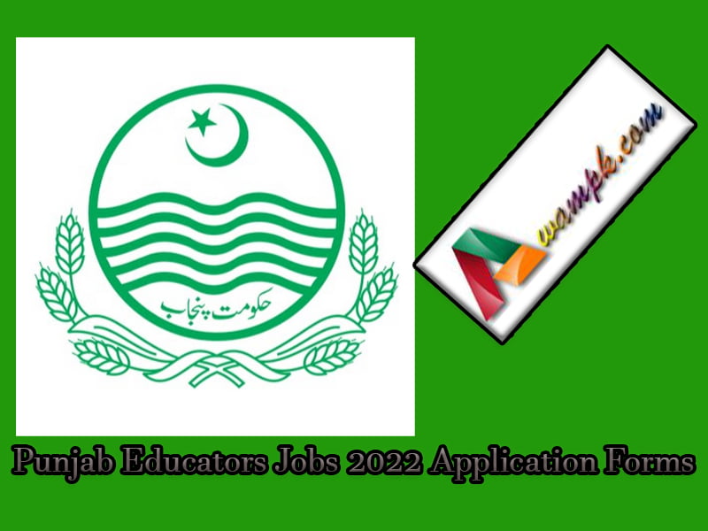 Punjab Educators Jobs 2022 Application Forms
