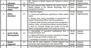 Ayub Medical College NTS Jobs 2022 Online Apply