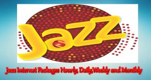 Jazz Internet Packages Hourly, Daily, weekly and monthly offer 2020