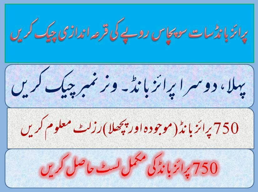 Prize bond Rs.750 Peshawar Lucky Draw# 82 Result Full List