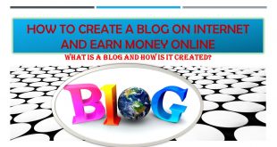 What is a blog and how is it created?