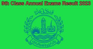BISE Faisalabad 9th Class Annual Exams Result 2023