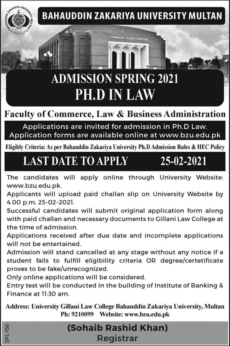 du phd in law admission 2023