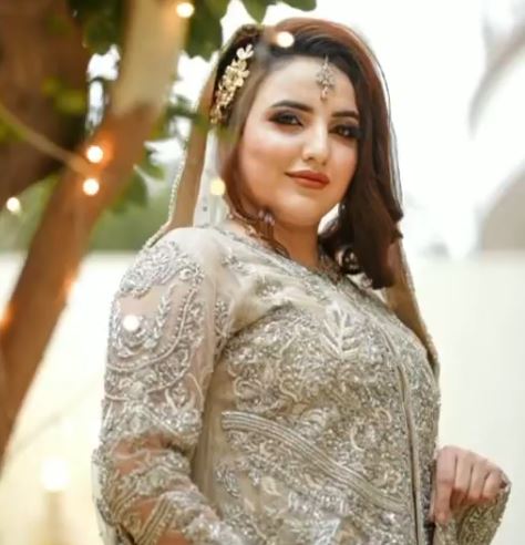 Pakistani talk star Hareem Shah Marriage Pictures