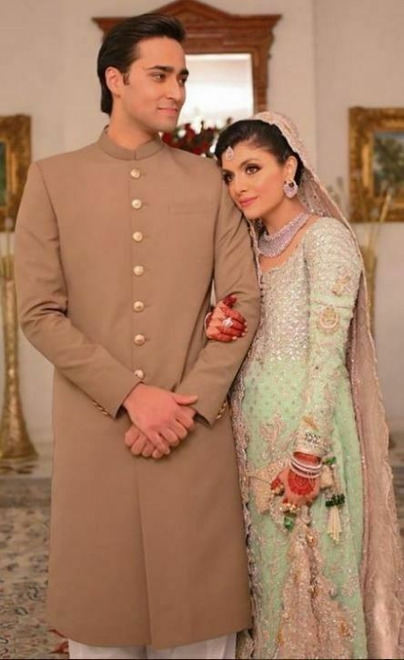Junaid Safdar with Ayesha Saif ur Rehman Marriage Pictures