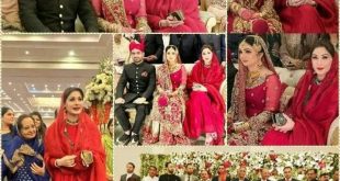 Sania Aashiq Marriage Pictures