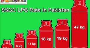 SSGC LPG Rate in Pakistan July 2023