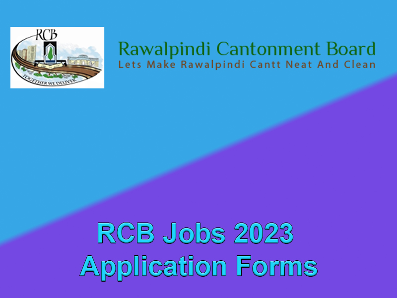 RCB Jobs 2023 Application Forms
