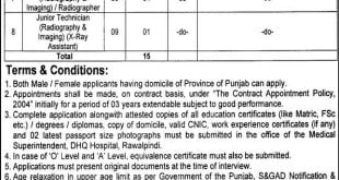 DHQ Rawalpindi Jobs 12th May 2022