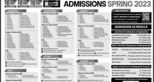 COMSTAS Institute of Information Technology Admission Special Test Result 2023