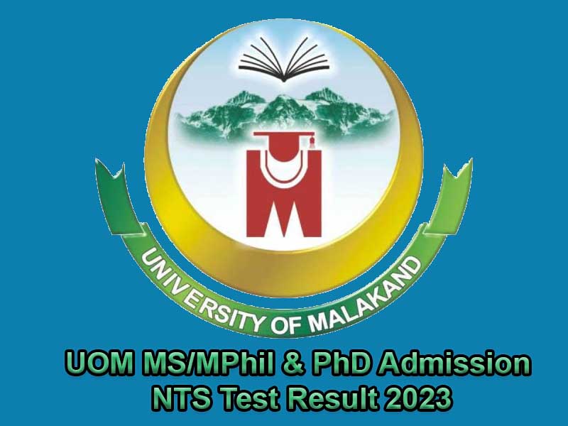 UOM MS/MPhil & PhD Admission NTS Test Result 2023
