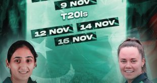 Pakistan vs Ireland's women's Cricket Matches Schedule 2022
