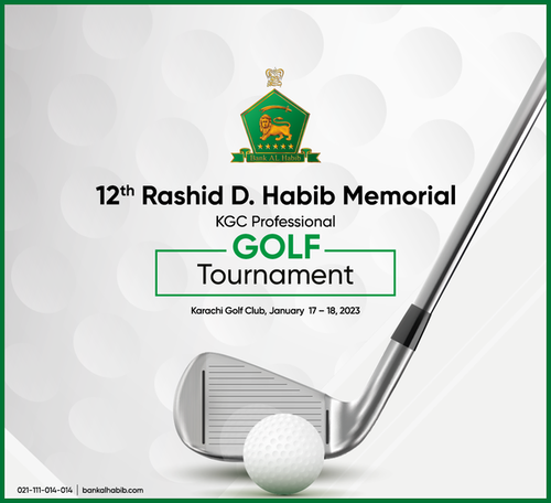 12th Rashid D Habib Golf Tournament 2023