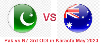 Pak vs NZ 3rd ODI in Karachi May 2023