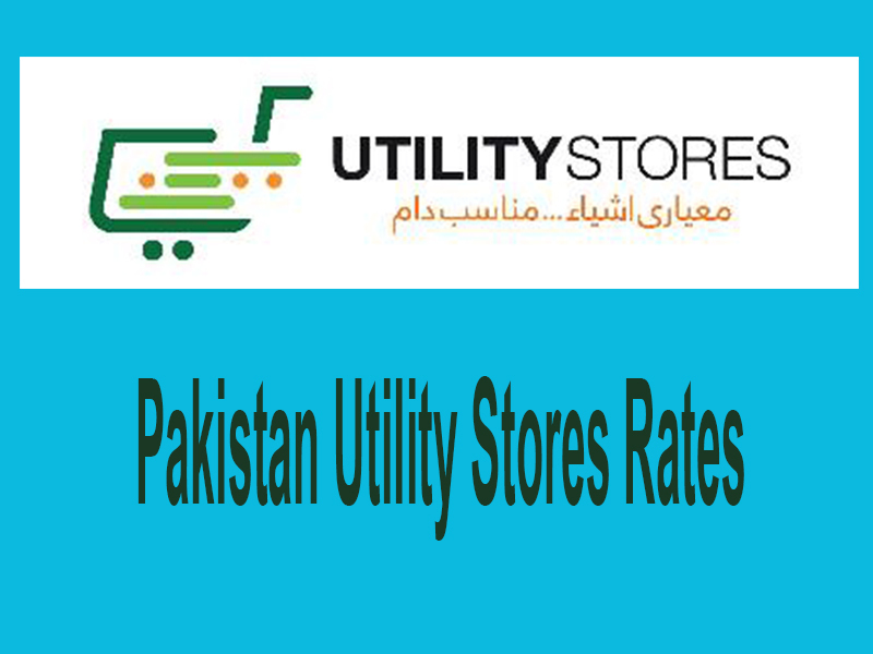 Pakistan Utility Stores Rate List August 2023