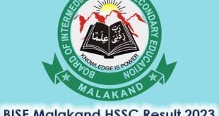 BISE Malakand HSSC Result 2023 Check Online
