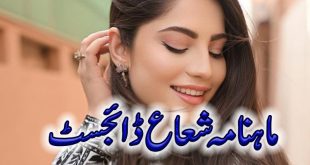 Shuaa digest February 2024 online reading download Urdu
