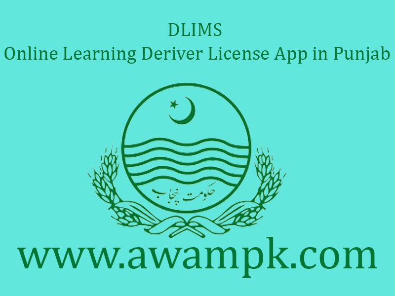 Driving License application form on a table.