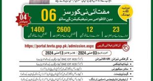 TEVTA Punjab SDP Free IT Courses Admission 2024 Apply Online, Eligibilty and Centers