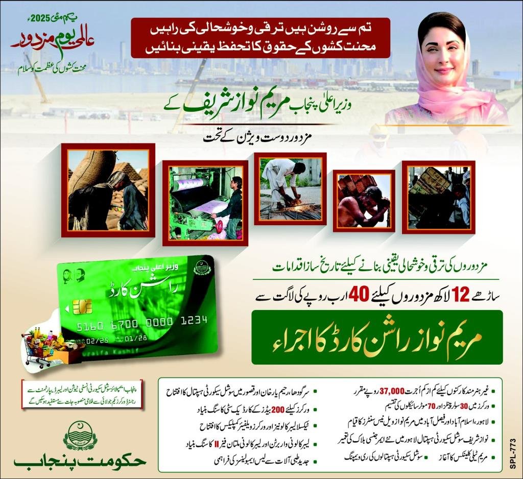 How to Apply for Maryam Nawaz Rashan Card Online in Pakistan